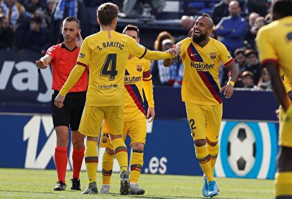 Vidal y Rakitic, dos hombres clave en la remontada culé |  EFE