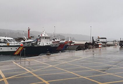 Puerto del Aldán, en el municipio pontevedrés de Cangas de Morrazo. |  EFE