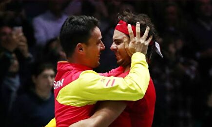 Bautista y Rafa Nadal. |  ImagenTV