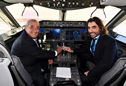 Juan José Hidalgo, presidente de Globalia junto al CEO, Javier Hidalgo | Cordon Press