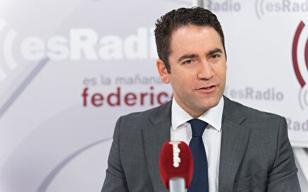 Teodoro García Egea, en esRadio. |  David Alonso Rincón