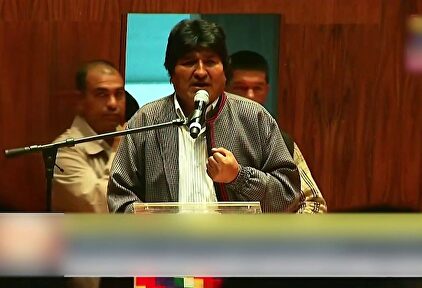 Evo Morales, abucheado durante una conferencia en México