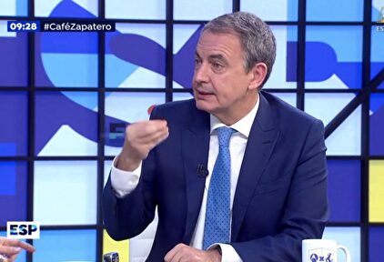 José Luis Rodríguez Zapatero en Antena 3 |  Twitter Espejo Público