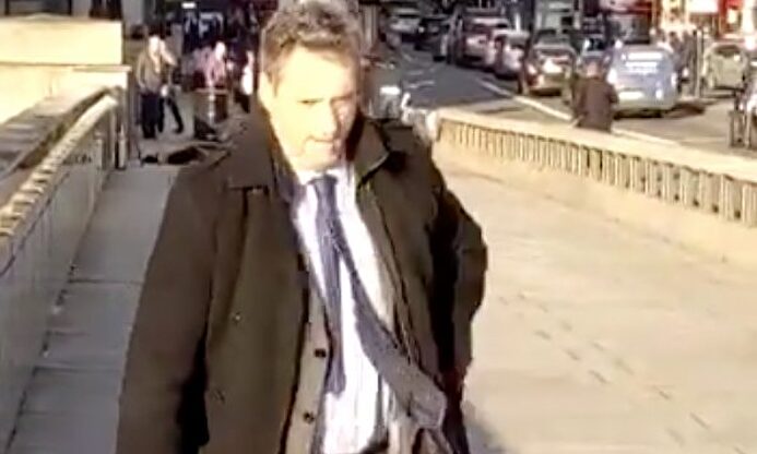 Uno de los héroes de Londres |  Twitter