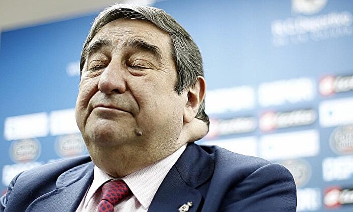Lendoiro fue presidente del Deportivo de la Coruña desde 1988 a 2014 |  EFE