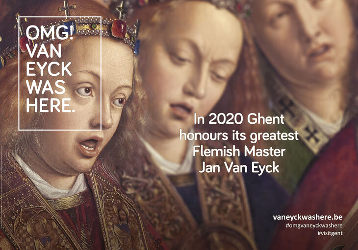 Logo del OMG! Van Eyck Was Here. |  Turismo de Gante