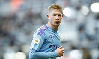 Kevin De Bruyne con el City en la Premier League. |  EFE