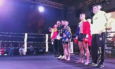 Así suena el himno español en un combate de K1