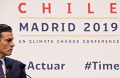 Sánchez en la cumbre del Clima |  EFE