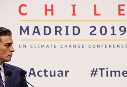 Sánchez en la cumbre del Clima |  EFE
