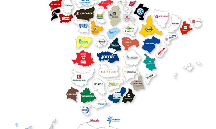 Top empresas españolas por provincias |  LD