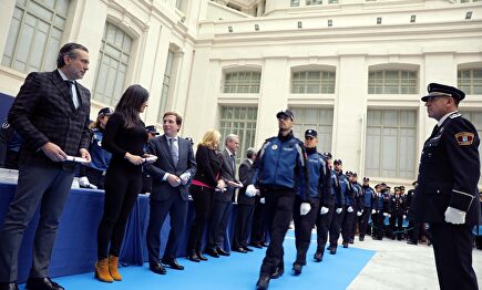 Nueva promoción de la Policía Municipal de Madrid. |  Europa Press