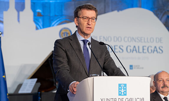 El presidente de la Xunta, Alberto Núñez Feijóo |  Xunta.gal