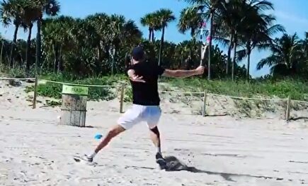 El entrenamiento 'militar' de un aspirante al trono de Nadal