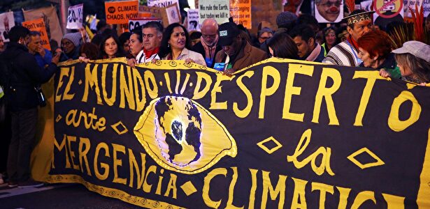 La Marcha por el Clima de ayer viernes |  EFE