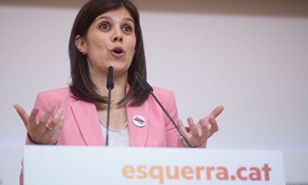 La portavoz de ERC en Cataluña, Marta Vilalta |  EFE