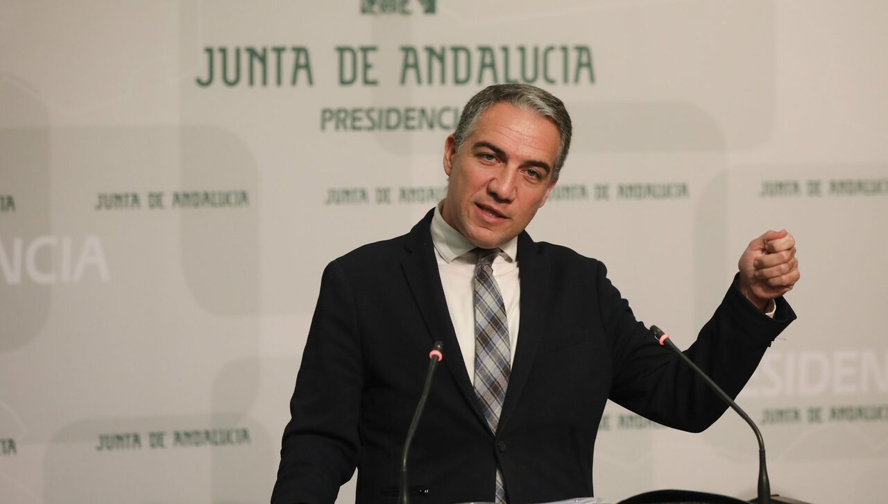El portavoz del Gobierno andaluz, Elías Bendodo |  Europa Press