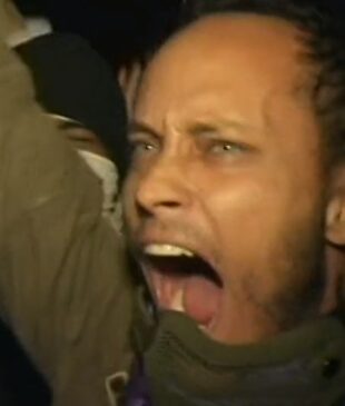 Óscar Pérez, en una de sus últimas apariciones públicas |  Imagen de vídeo