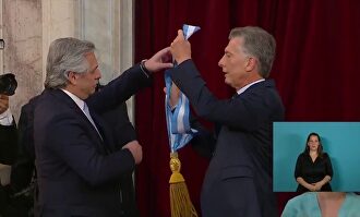 Macri entrega el mando a Alberto Fernández