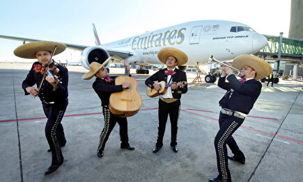Primer vuelo entre Barcelona y México. |  Emirates