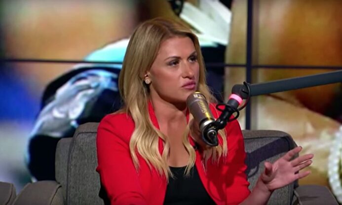 Jane Slater, periodista que cubre la NFL. |  Instagram