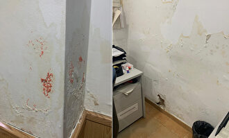 El insalubre estado del cuartel de los guardias civiles que vigilan el chalé de Iglesias y Montero