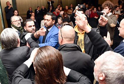 Una imagen del violento ataque. |  ACOM