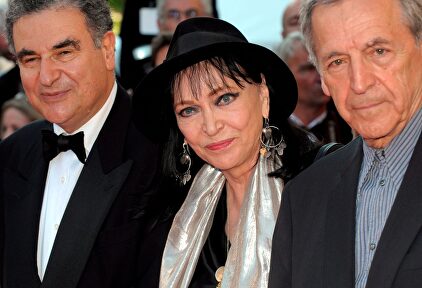 Anna Karina, con el director Constantin Costa-Gavras. |  EFE