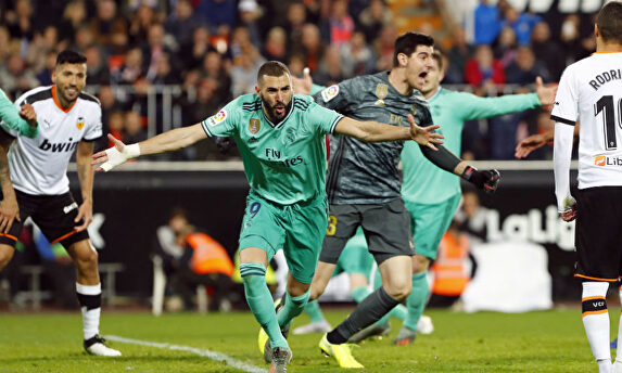 Benzema le dio un punto de oro al Madrid |  EFE