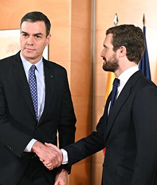 Pedro Sánchez y Pablo Casado, en una imagen de archivo | EFE