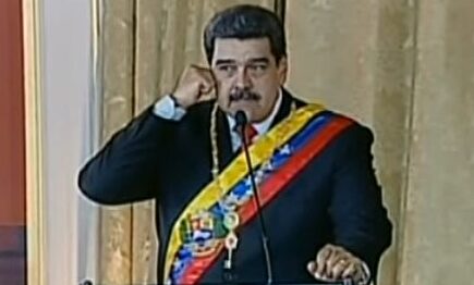 Maduro, en su discurso de este domingo. |  Imagen TV
