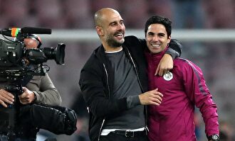 Arteta deja a Guardiola solo |  EFE