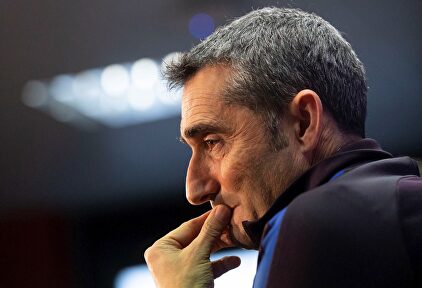 Ernesto Valverde pasó por rueda de prensa y habló del VAR |  EFE