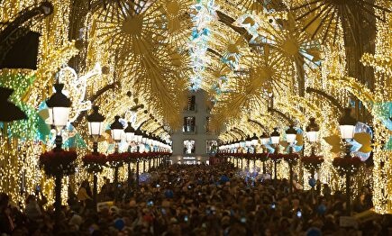 La calle Larios, en Málaga |  Cordon Press