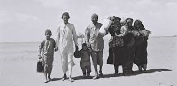 Familia judía sale de Adén en 1949, provenientes de Yemen y con destino a Israel / Wikipedia