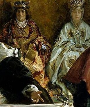 Detalle de 'La expulsión de los judíos', de Emilio Sala |  Wikipedia