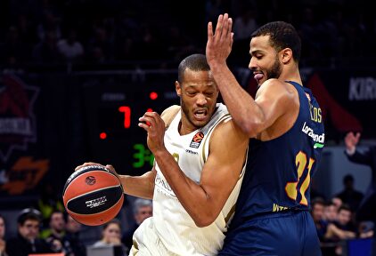 Anthony Randolph, en un partido con el Real Madrid. |  EFE/Archivo