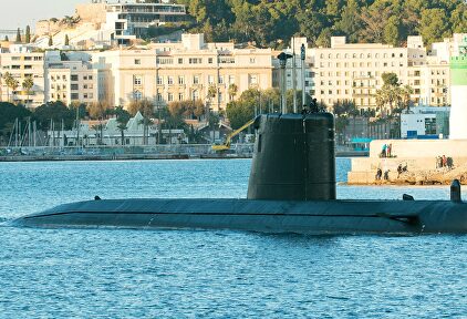 El submarino S73 Mistral saliendo de puerto. |  Flickr Armada