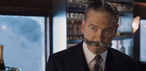 Kenneth Branagh como Hercules Poirot. |  Youtube