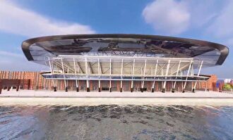 El espectacular nuevo estadio del Everton en plena costa de Liverpool 