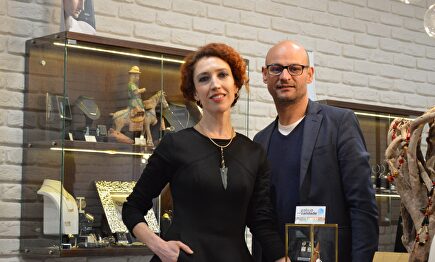 Fernando Gallego junto a su esposa |  Joyería F. Gallego