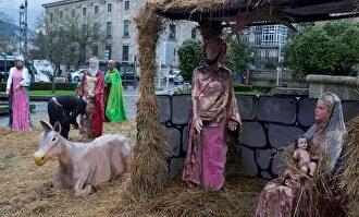 El polémico Belén de Orense |  EFE