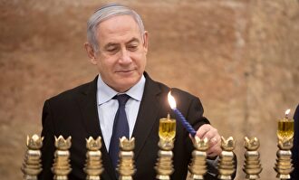 Benjamin Netanyahu, en un acto el pasado domingo |  EFE