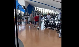 El duelo de saltos entre Cristiano Ronaldo y Djokovic que enloquece a las redes