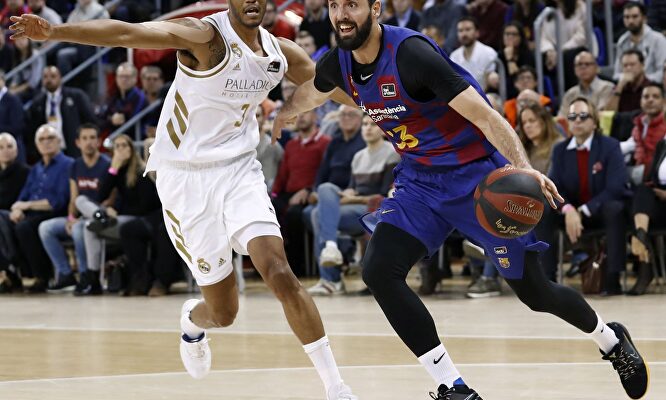 Mirotic brilló. |  EFE