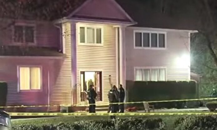 Lugar del ataque en la localidad de Monsey. |  Imagen TV