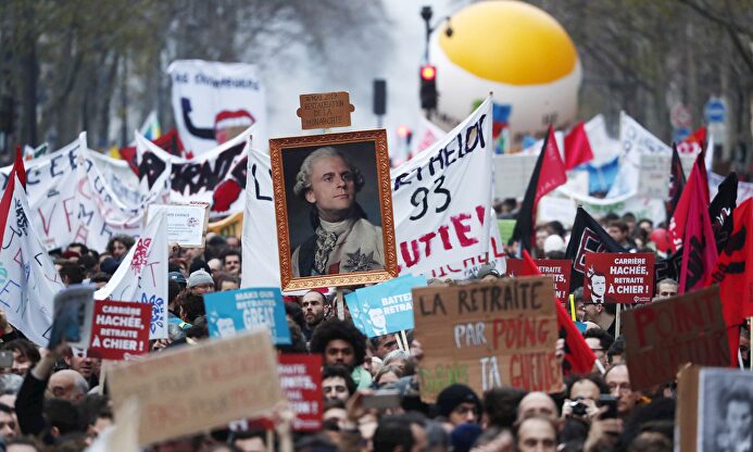 Manifestación en Francia. |  EFE