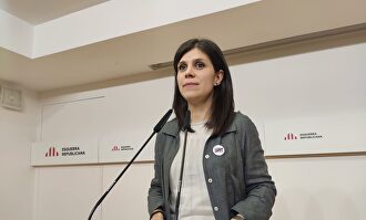 La portavoz de ERC, Marta Vilalta. |  Europa Press