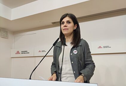 La portavoz de ERC, Marta Vilalta. |  Europa Press