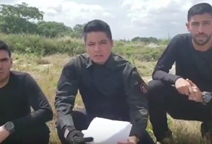 Mensaje de los militares sublevados. |  Imagen TV